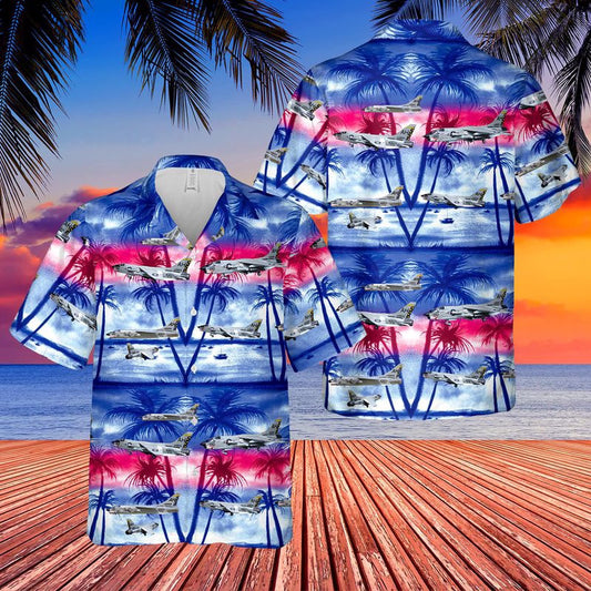 Navy Hawaiian Shirt, Us Navy Vf-162 The Hunters Hawaiian Shirt, Navy Shirts Mens