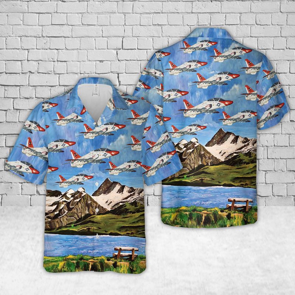 Navy Hawaiian Shirt, Us Navy Vx-23 T-45 Goshawk Hawaiian Shirt, Navy Shirts Mens