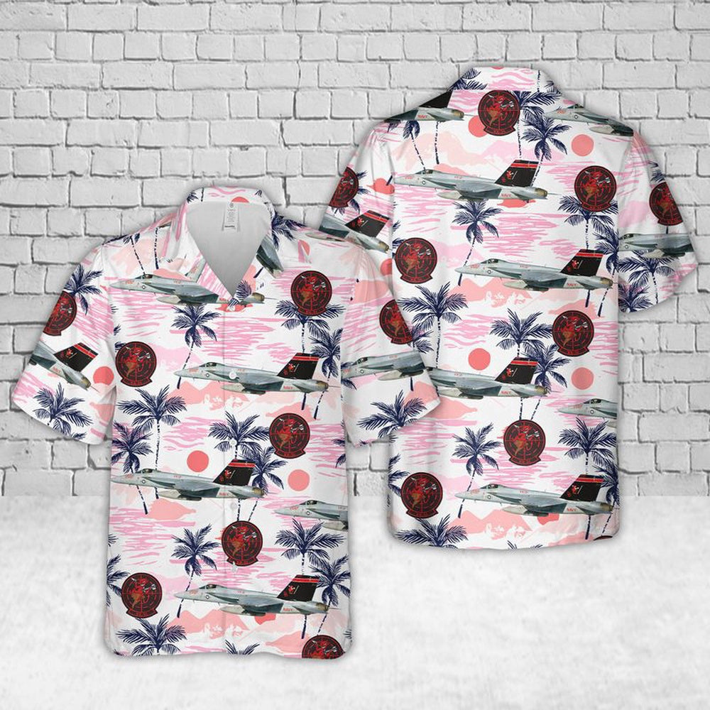 Navy Hawaiian Shirt, Us Navy Vx-31 Dust Devils Fa-18E Super Hornet Hawaiian Shirt, Navy Shirts Mens