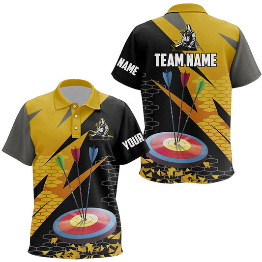 Personalized Archery Arrows Polo Shirts Custom Hunting Bow Archery Jerseys Shirts, Archery Team Shirts, Custom Archery Shirts