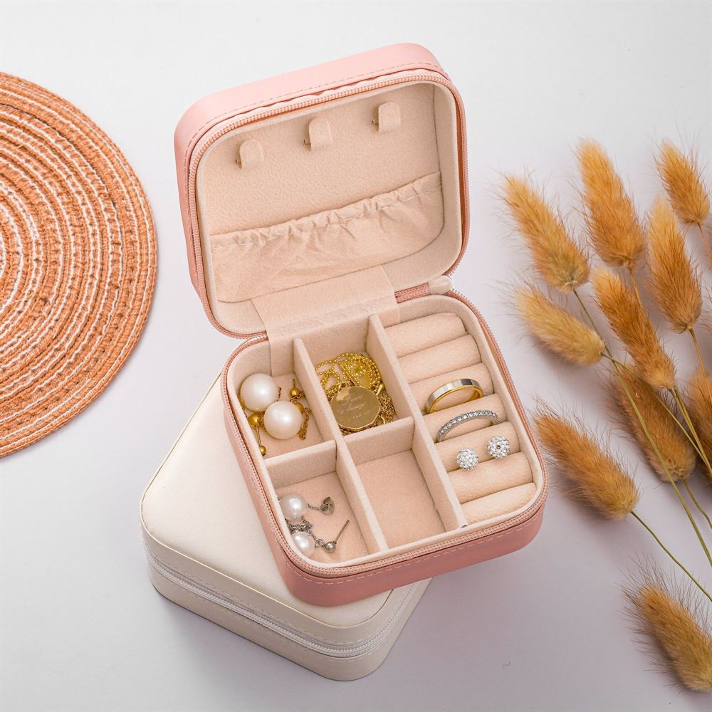 Personalized Birth Flower Jewelry Box, Custom Month Flower Jewelry Case, Girl Jewelry Box, Mother's Day Jewelry Case