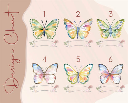 Personalized Butterfly Jewelry Holder, Custom Name Jewelry Box, Mother's Day Jewelry Case