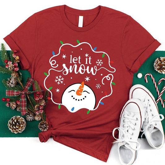 Personalized Chillin With My Snowmies T Shirt, Merry T Shirt, Unisex Christmas Shirts