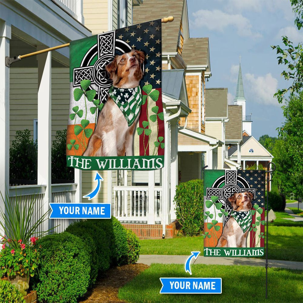 Personalized Dog Flags, Australian Shepherd Garden Flag-House Flag, Dog Flag For House, Garden Flags Dogs, Dog House Flags