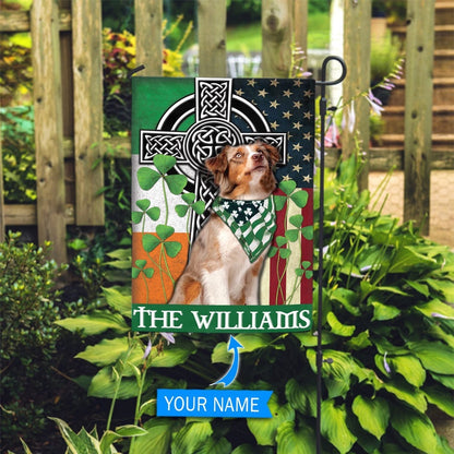 Personalized Dog Flags, Australian Shepherd Garden Flag-House Flag, Dog Flag For House, Garden Flags Dogs, Dog House Flags