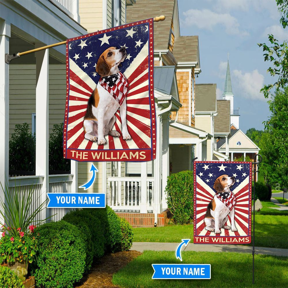 Personalized Dog Flags, Beaglel Garden Flag-House Flag, Dog Flag For House, Garden Flags Dogs, Dog House Flags