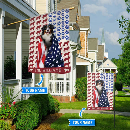 Personalized Dog Flags, Bernese Mountain Flag, Custom Dog Garden Flags, Garden Flags Dogs, Dog House Flags