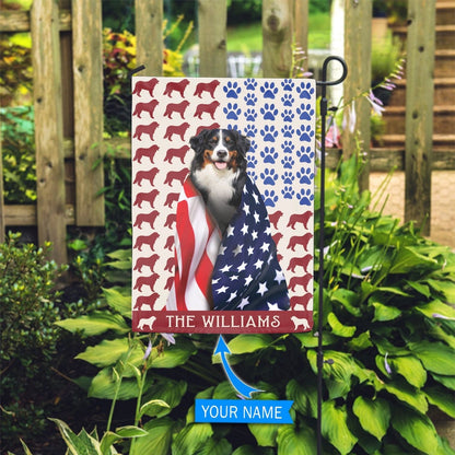 Personalized Dog Flags, Bernese Mountain Flag, Custom Dog Garden Flags, Garden Flags Dogs, Dog House Flags
