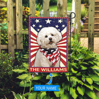 Personalized Dog Flags, Bichon Frise´ Flag, Dog Flag For House, Garden Flags Dogs, Dog House Flags