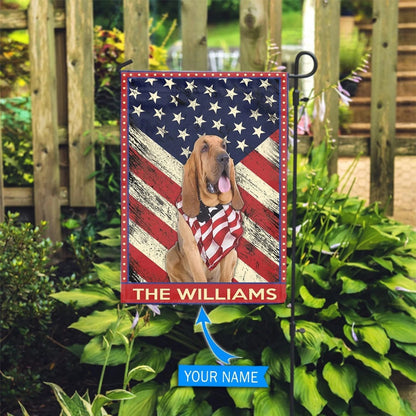 Personalized Dog Flags, Bloodhound Flag, Dog Flag For House, Garden Flags Dogs, Dog House Flags