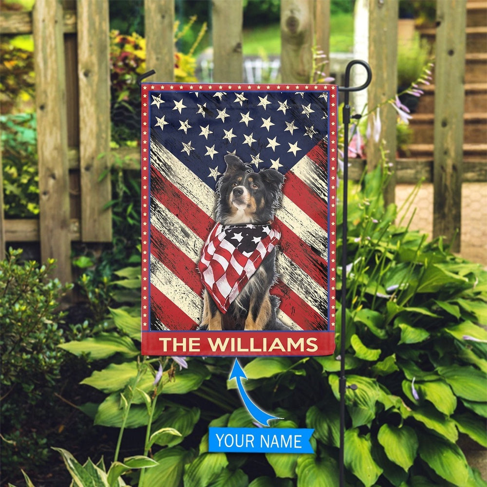 Personalized Dog Flags, Border Collie Flag, Dog Flag For House, Garden Flags Dogs, Dog House Flags