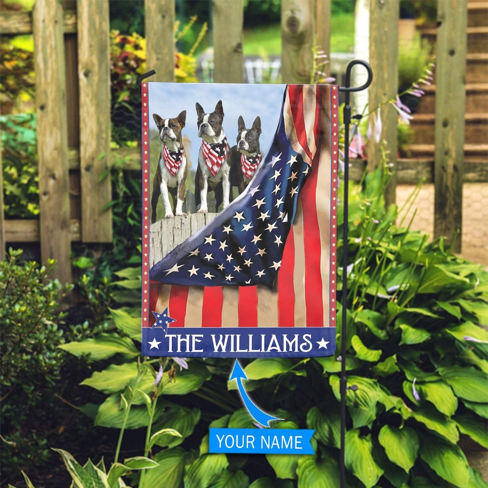 Personalized Dog Flags, Boston Terrier Flag, Custom Dog Garden Flags, Garden Flags Dogs, Dog House Flags