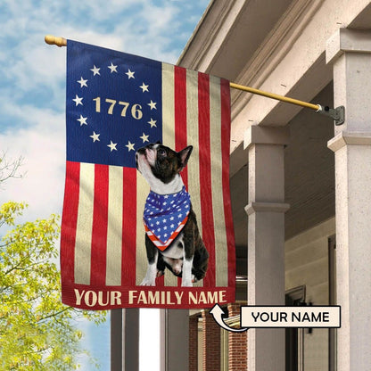 Personalized Dog Flags, Boston Terrier Flag, Custom Dog Garden Flags, Gift For Dog Lovers, Garden Flags Dogs, Dog House Flags