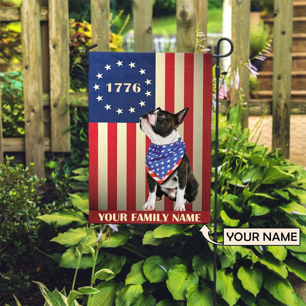 Personalized Dog Flags, Boston Terrier Flag, Custom Dog Garden Flags, Gift For Dog Lovers, Garden Flags Dogs, Dog House Flags