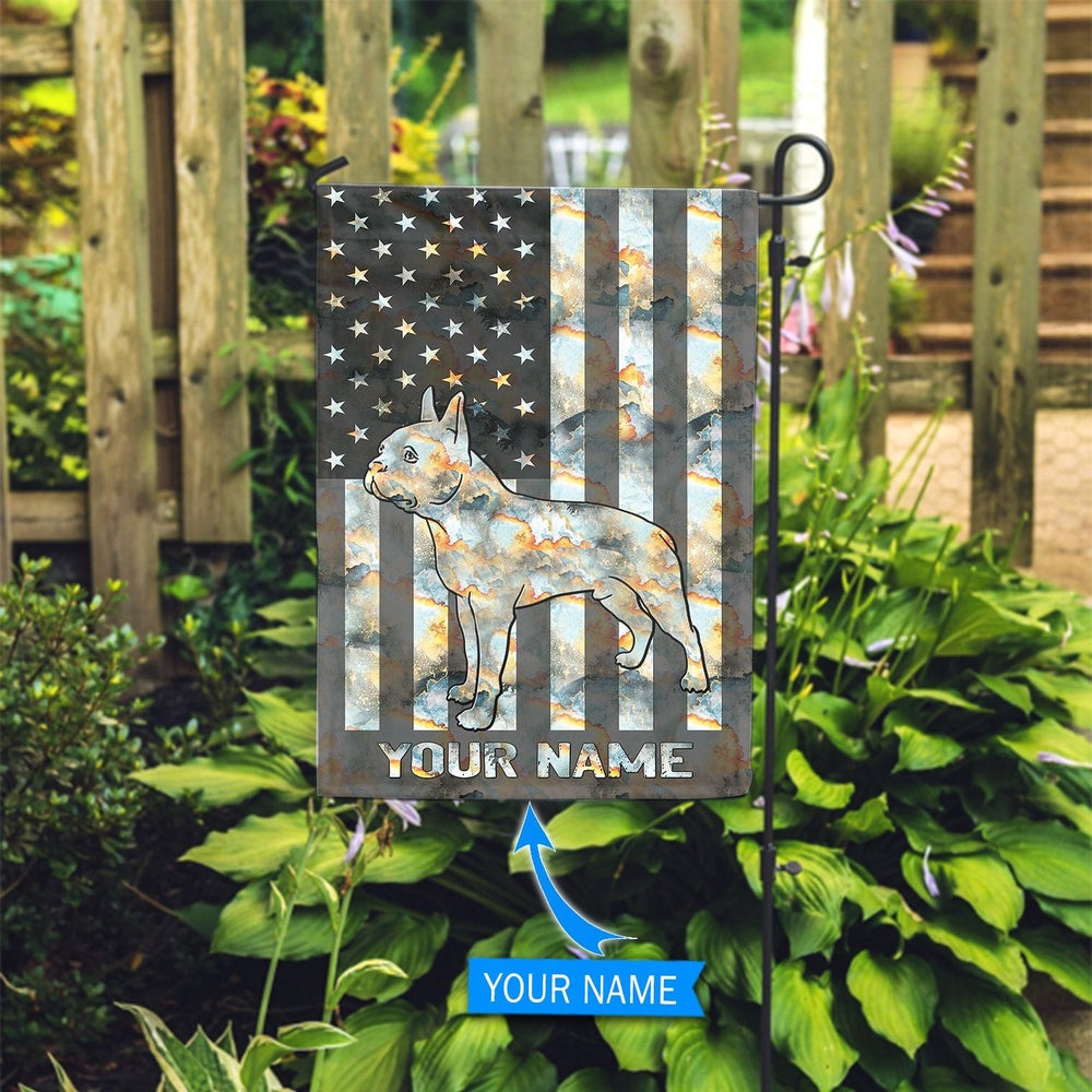 Personalized Dog Flags, Boston Terrier Flag, Custom Dog Garden Flags, Outdoor Decor, Garden Flags Dogs, Dog House Flags