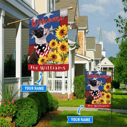 Personalized Dog Flags, Boston Terrier  Flag, Dog Flag For House, Garden Flags Dogs, Dog House Flags