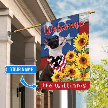 Personalized Dog Flags, Boston Terrier Flag, Dog Flag For House, Garden Flags Dogs, Dog House Flags