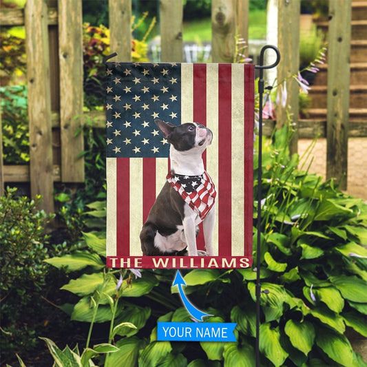 Personalized Dog Flags, Boston Terrier Garden Flag, Custom Dog Garden Flags, Garden Flags Dogs, Dog House Flags