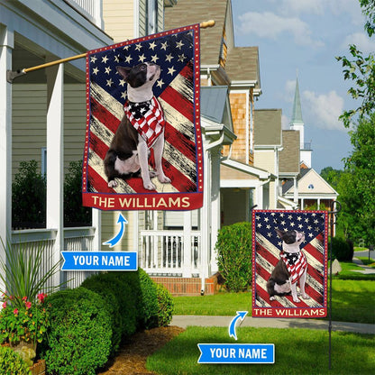 Personalized Dog Flags, Boston Terrier Garden Flag, Dog Flag For House, Garden Flags Dogs, Dog House Flags
