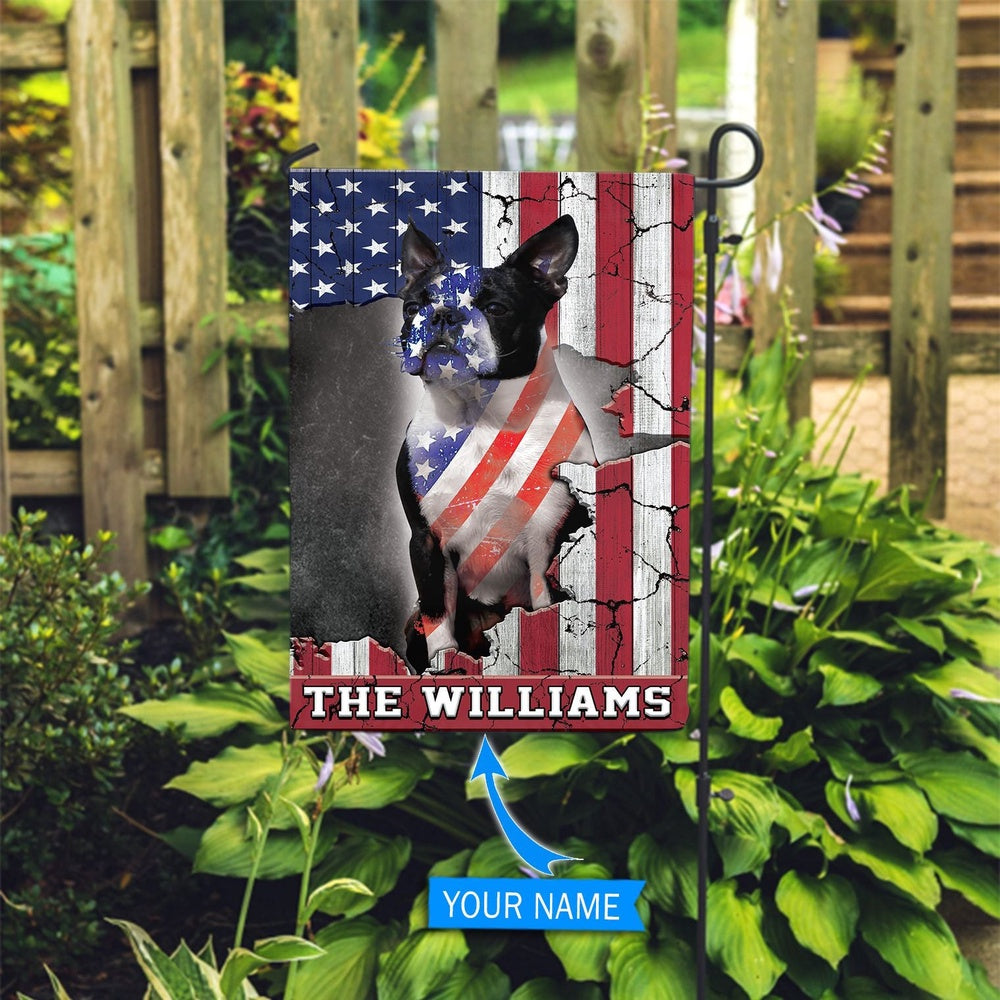 Personalized Dog Flags, Boston Usa Flag, Dog Flag For House, Garden Flags Dogs, Dog House Flags