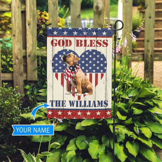 Personalized Dog Flags, Boxer Custom Garden Flag, Dog Flag For House, Garden Flags Dogs, Dog House Flags