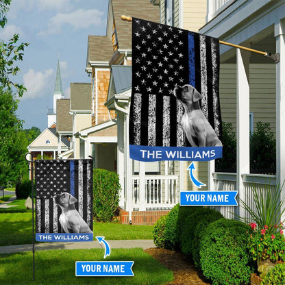 Personalized Dog Flags, Boxer Police Flag, Custom Dog Garden Flags, Garden Flags Dogs, Dog House Flags