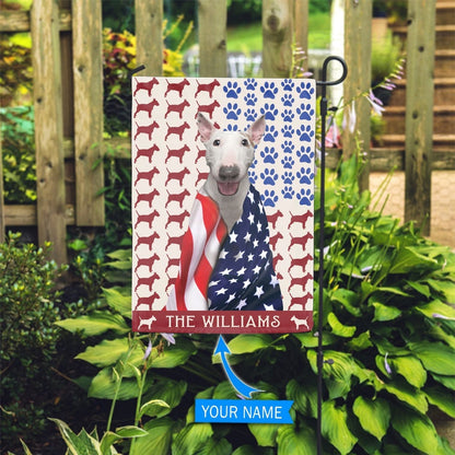 Personalized Dog Flags, Bull Terrier Flag, Custom Dog Garden Flags, Garden Flags Dogs, Dog House Flags