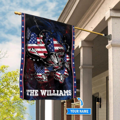 Personalized Dog Flags, Bull Terrier Usa Flag, Custom Dog Garden Flags, Garden Flags Dogs, Dog House Flags