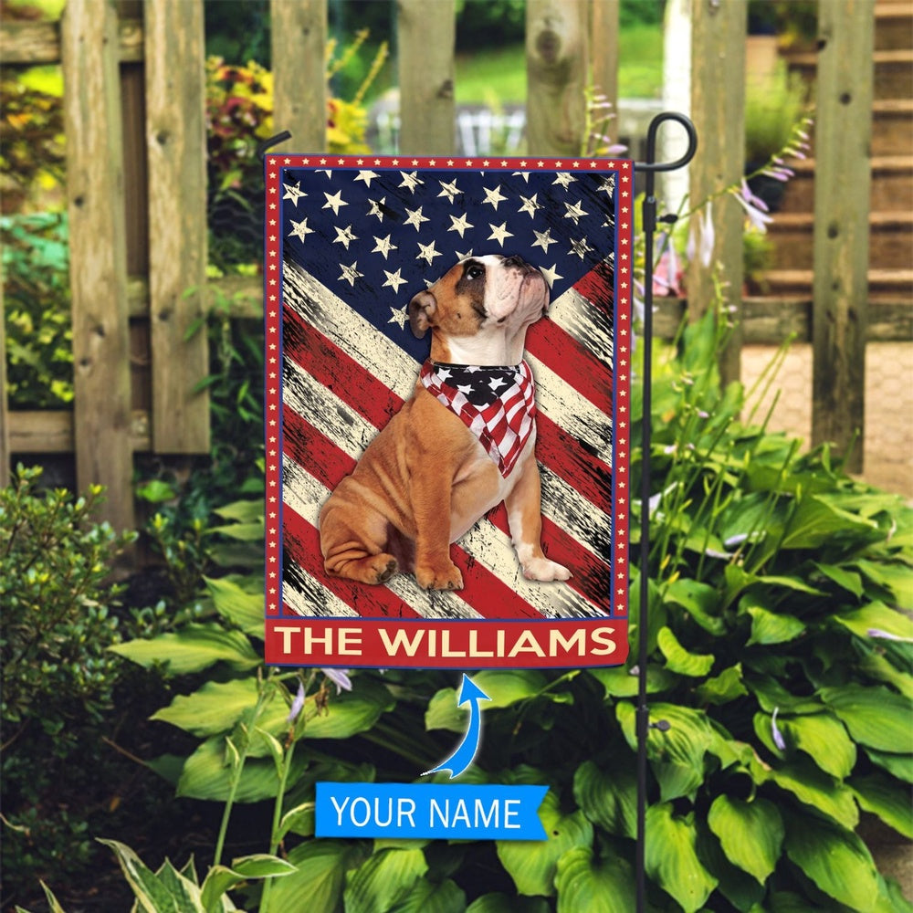 Personalized Dog Flags, Bulldog Garden  Flag, Custom Dog Garden Flags, Dog Flags Outdoor, Garden Flags Dogs, Dog House Flags