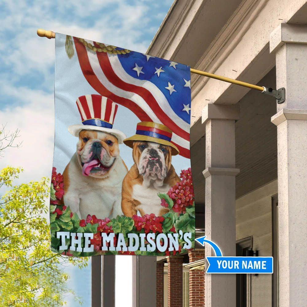 Personalized Dog Flags, Bulldog House Flag, Custom Dog Garden Flags, Dog Flags Outdoor, Garden Flags Dogs, Dog House Flags