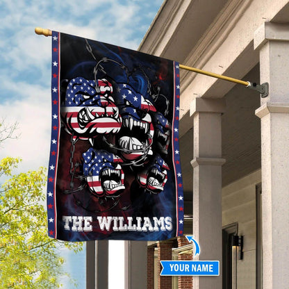 Personalized Dog Flags, Bulldog Usa Flag, Custom Dog Garden Flags, Garden Flags Dogs, Dog House Flags