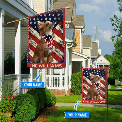 Personalized Dog Flags, Chihuahua  Flag, Custom Dog Garden Flags, Dog Flags Outdoor, Garden Flags Dogs, Dog House Flags