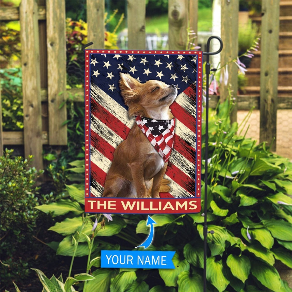 Personalized Dog Flags, Chihuahua  Flag, Custom Dog Garden Flags, Dog Flags Outdoor, Garden Flags Dogs, Dog House Flags