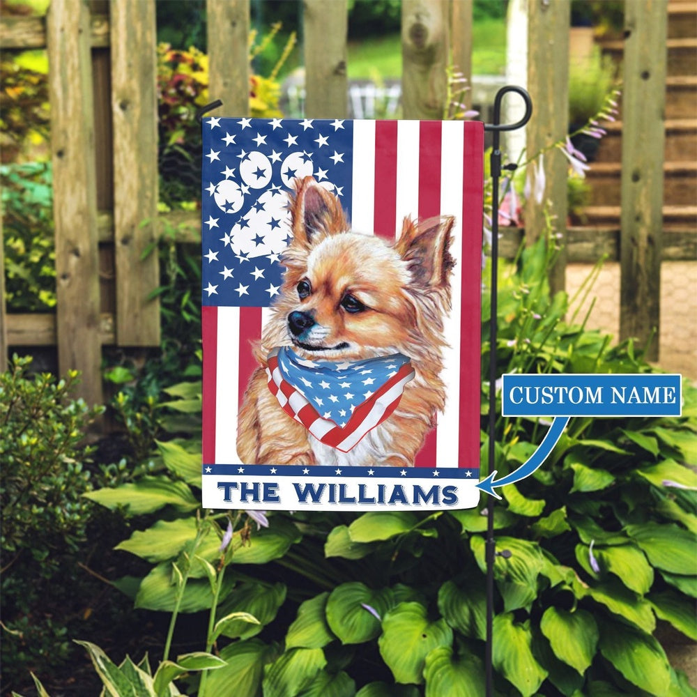 Personalized Dog Flags, Chihuahua Garden Flag, Gift For Dog Lovers, Custom Dog Garden Flags, Garden Flags Dogs, Dog House Flags