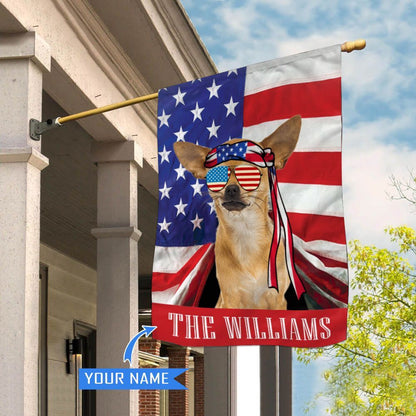 Personalized Dog Flags, Chihuahua House Flag, Custom Dog Garden Flags, Dog Gifts For Owners, Garden Flags Dogs, Dog House Flags