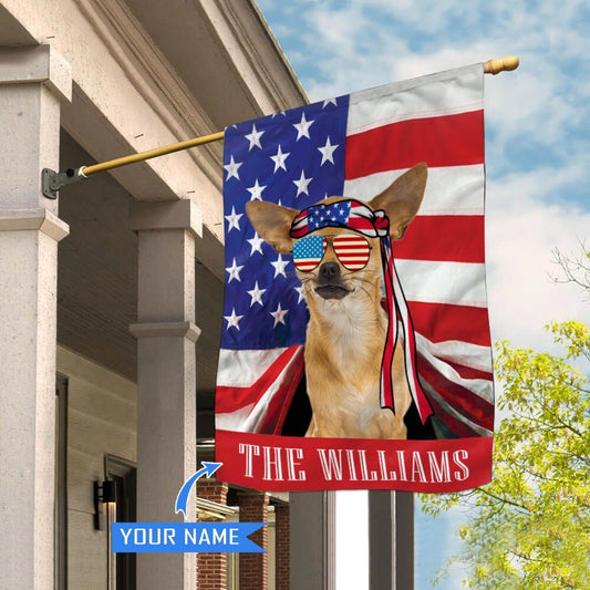 Personalized Dog Flags, Chihuahua House Flag, Custom Dog Garden Flags, Dog Gifts For Owners, Garden Flags Dogs, Dog House Flags