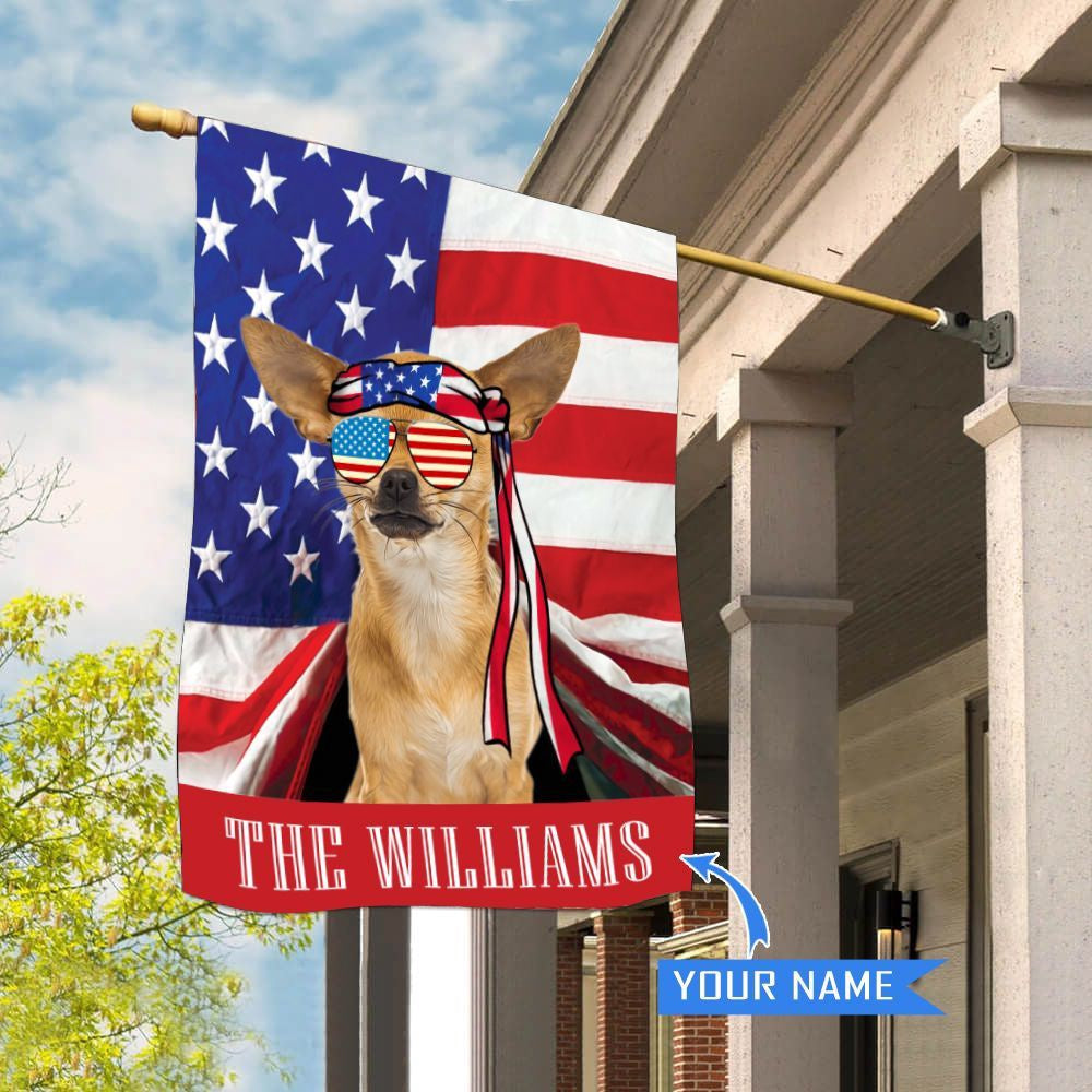 Personalized Dog Flags, Chihuahua House Flag, Custom Dog Garden Flags, Dog Gifts For Owners, Garden Flags Dogs, Dog House Flags