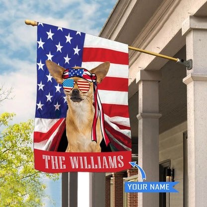 Personalized Dog Flags, Chihuahua House Flag, Custom Dog Garden Flags, Dog Gifts For Owners, Garden Flags Dogs, Dog House Flags