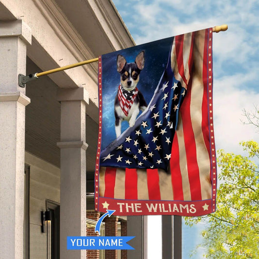 Personalized Dog Flags, Chihuahua House Flag, Garden Dog Custom Flag, Gift For Dog Lovers, Garden Flags Dogs, Dog House Flags