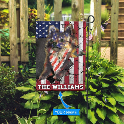Personalized Dog Flags, Chihuahua Usa Flag, Custom Dog Garden Flags, Dog Flags Outdoor, Garden Flags Dogs, Dog House Flags