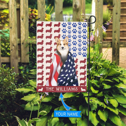 Personalized Dog Flags, Corgi Flag, Custom Dog Garden Flags, Garden Flags Dogs, Dog House Flags