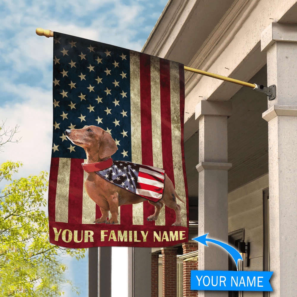 Personalized Dog Flags, Dachshund Cape Flag, Custom Dog Garden Flags, Garden Flags Dogs, Dog House Flags