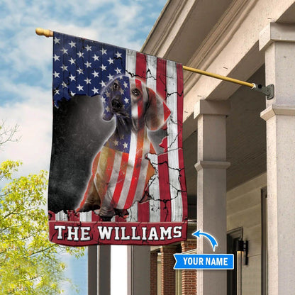 Personalized Dog Flags, Dachshund Custom House Flag, Custom Dog Garden Flags, Dog Flags Outdoor, Garden Flags Dogs, Dog House Flags