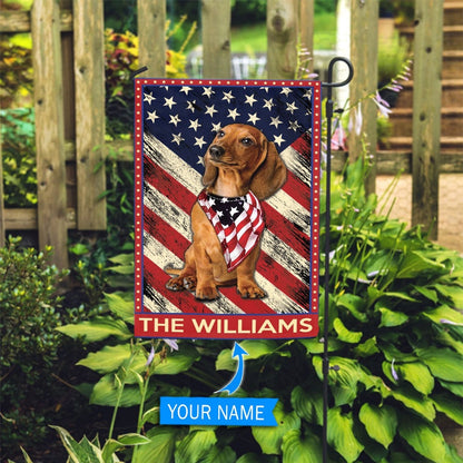 Personalized Dog Flags, Dachshund Dog Garden Flag, Custom Dog Garden Flags, Dog Flags Outdoor, Garden Flags Dogs, Dog House Flags