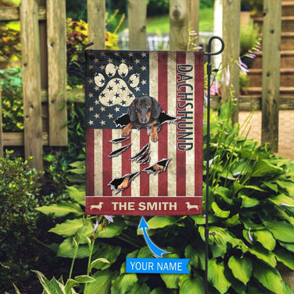 Personalized Dog Flags, Dachshund Flag, Dog Flags Outdoor, Garden Flags Dogs, Dog House Flags