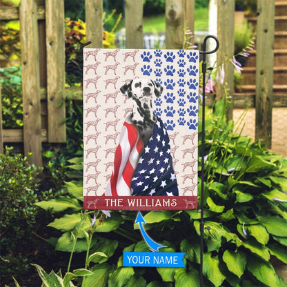 Personalized Dog Flags, Dalmatians Flag, Dog Flags Outdoor, Garden Flags Dogs, Dog House Flags