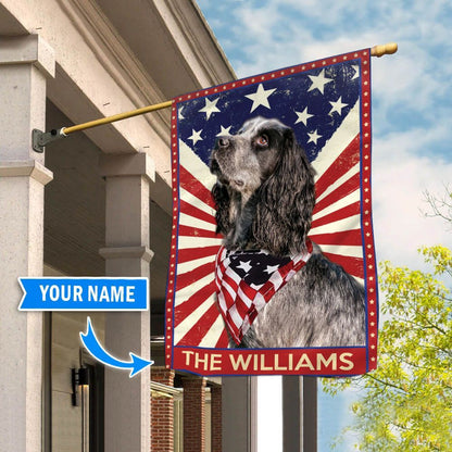 Personalized Dog Flags, English Cocker Spaniel Flag, Custom Dog Garden Flags, Dog Flags Outdoor, Garden Flags Dogs, Dog House Flags
