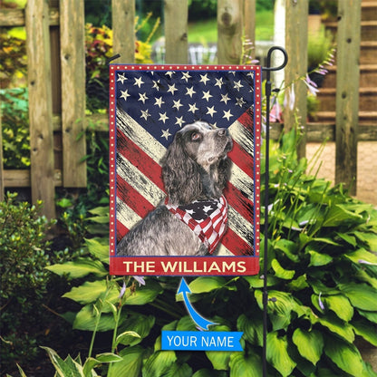 Personalized Dog Flags, English Cocker Spaniel Garden Flag, Custom Dog Garden Flags, Dog Flags Outdoor, Garden Flags Dogs, Dog House Flags