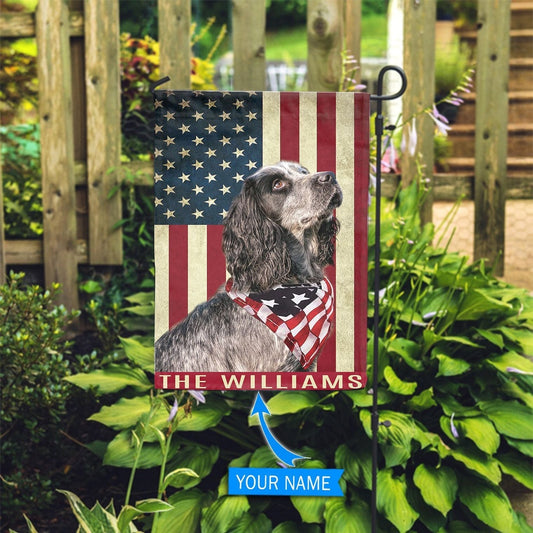 Personalized Dog Flags, English Cocker Spaniel Garden Flag, Dog Flags Outdoor, Garden Flags Dogs, Dog House Flags