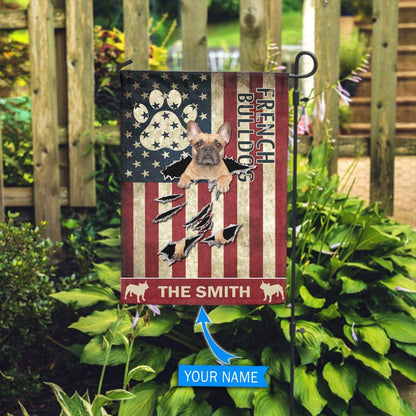 Personalized Dog Flags, French Bulldog Flag, Garden Flags Dogs, Dog House Flags